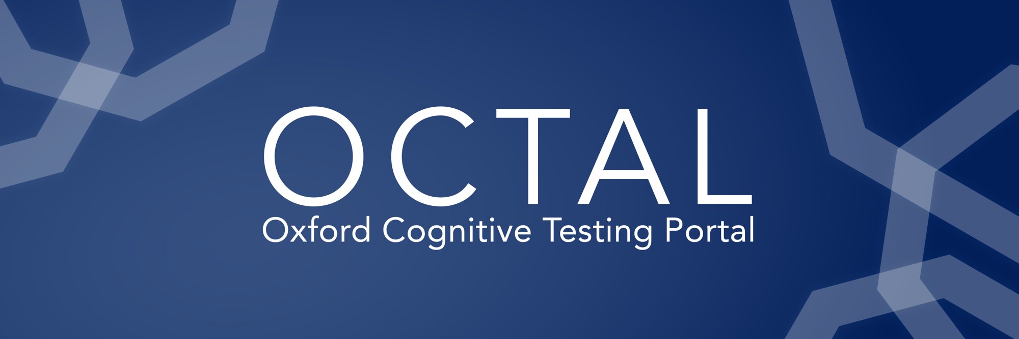 OCTAL, Oxford Cognitive Testing Portal